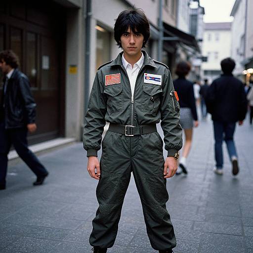 Chiaroscuro 1980s Flight Suit Cosplay