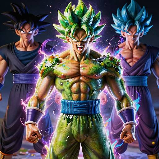 Legendary Broly Super Saiyan Cosplay Photo