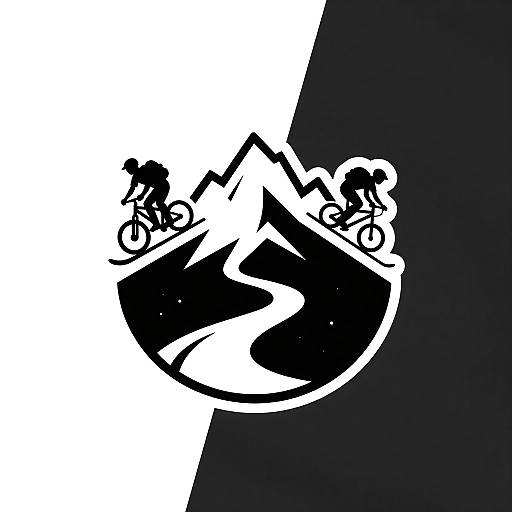 Dynamic Trail Bikers & Mountain Logo