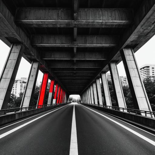 Dynamic Steel Bridge Underpass Art Installation