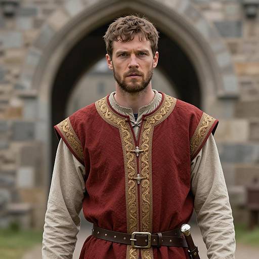 Photorealistic Medieval Huntsman Portrait