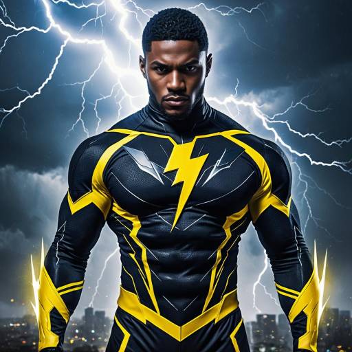 Heroic Black Lightning Cosplay Inspiration