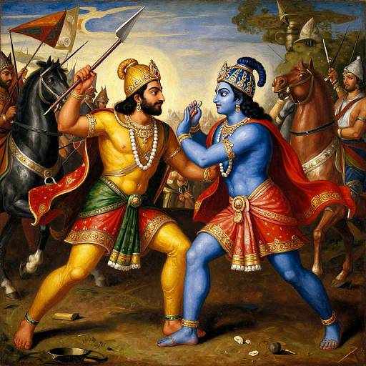 Mahabharata Battle of Kurukshetra