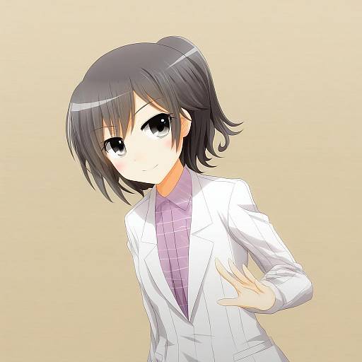 Illustration of Hamazura shiage, toaru majutsu no index in the style of Watarui