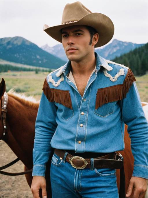 Cinematic Portrait of Brokeback Mountain Cosplay