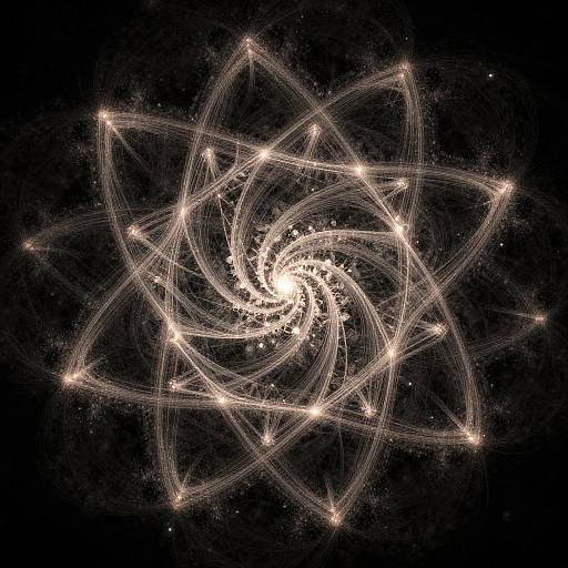 Fractal Network of Energetic Chaos