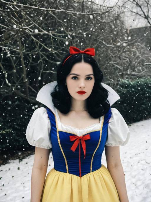 Alluring Snow White Costume Design