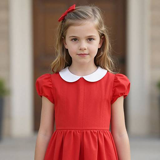 Girl in Red Penny Proud Costume