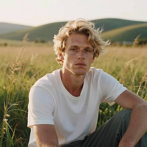 Soft Romantic Sunrise Portrait