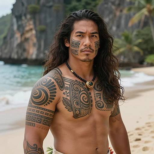 Polynesian Moana Costume Portrait