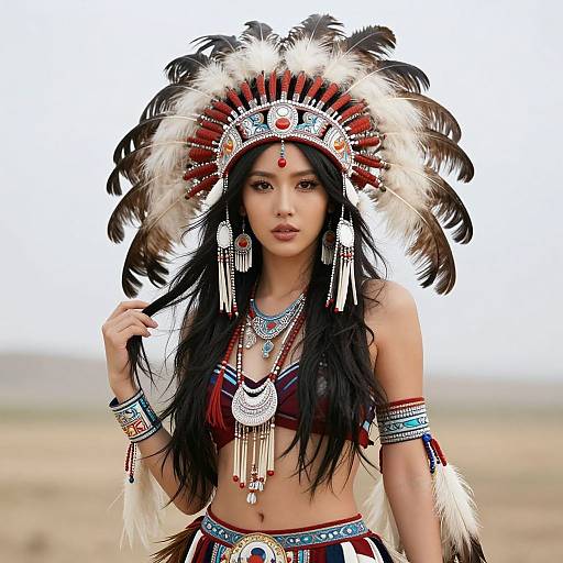 Powerful Native American Beauty
