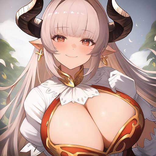 Illustration of Alicia (granblue fantasy), granblue fantasy in the style of Camonome