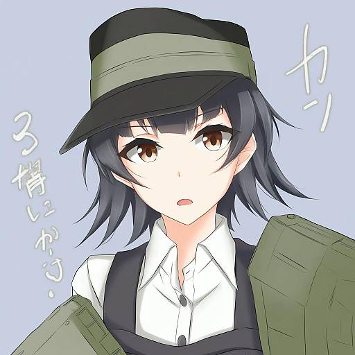 Illustration of Arare (kancolle), kantai collection in the style of Watarase piro