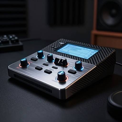 Handheld SDXL Music Sampler