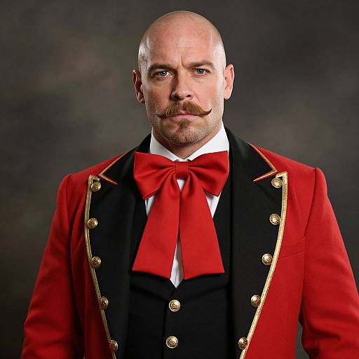 1950s Strongman Pirate Lord Portrait