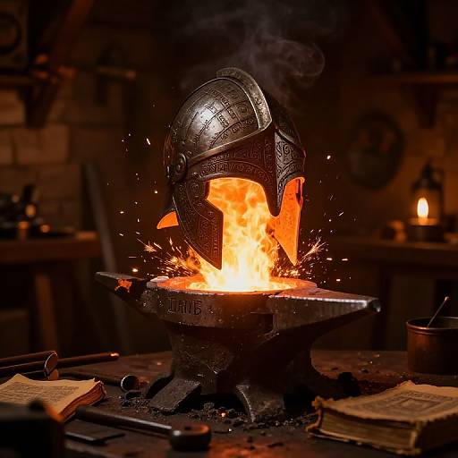 Helm's Mythical Forge Workshop