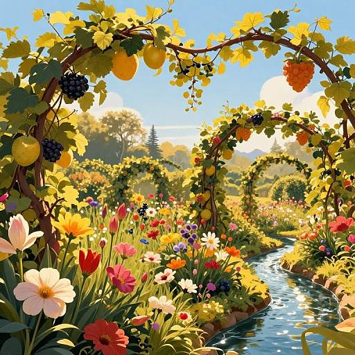 Flourishing Garden of Prosperity