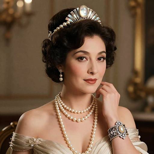 1920s Opera Diva in Lavish Splendor