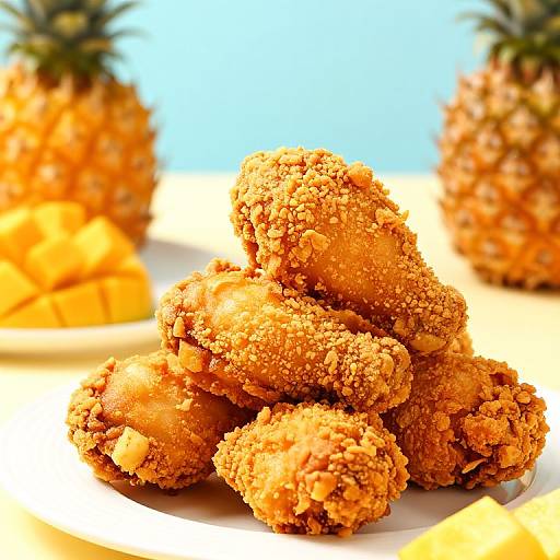 Tropical Monkey Fried Chicken Feast