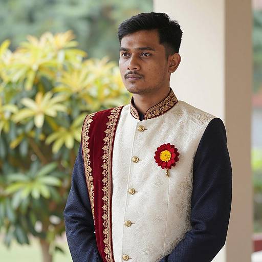 Elegant Traditional Indian Wedding Attire