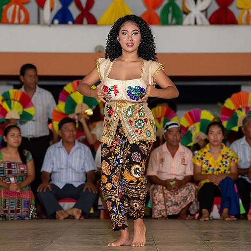 Traditional Filipino Harvest Dance Performance