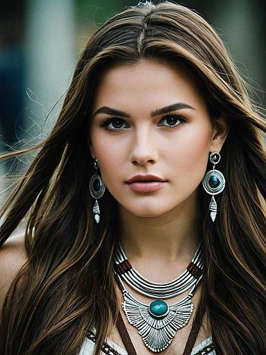 Realistic Artemis Costume Portrait