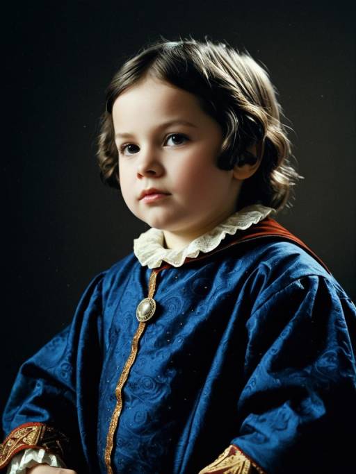 Child in Galileo Galilei Costume