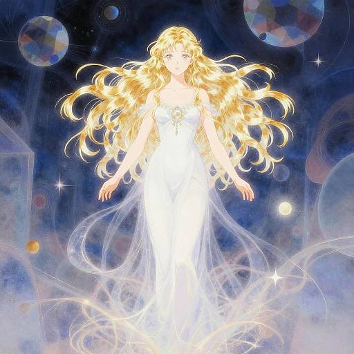 Ethereal Surrealist Fantasy Girl