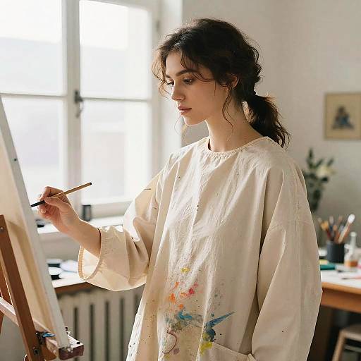 Artistic Bedhead Hairstyle Editorial