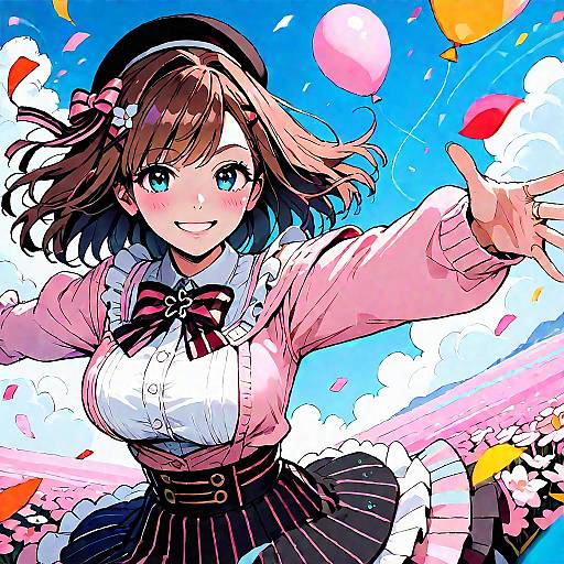 Suzuhara Lulu in Joyful Celebration