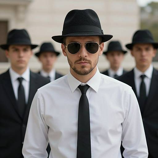 Mafia Man in Formal Outfit