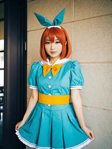 Sexy Realistic Yayoi Kunizuka Cosplay