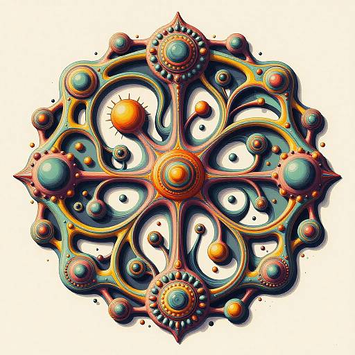 70s Afrofuturist Psychedelic Neural Labyrinth