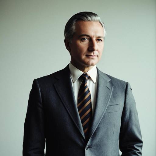 Middle-aged Man in 1970s Polish Formal Suit