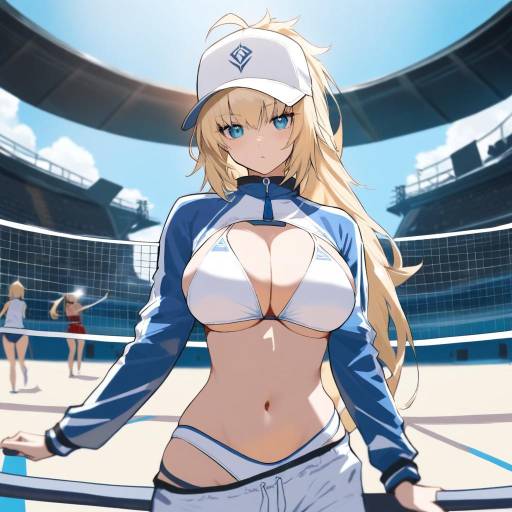 Anime Girls in Summer Swimsuits