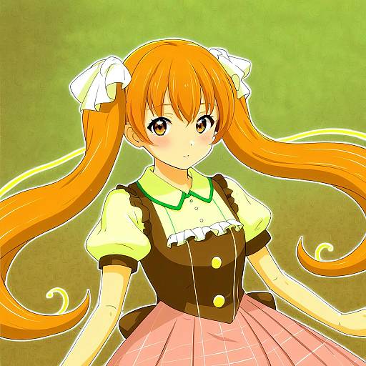 Illustration of Anjou naruko, ano hi mita hana no namae wo bokutachi wa mada shiranai. in the style of Kagematsuri