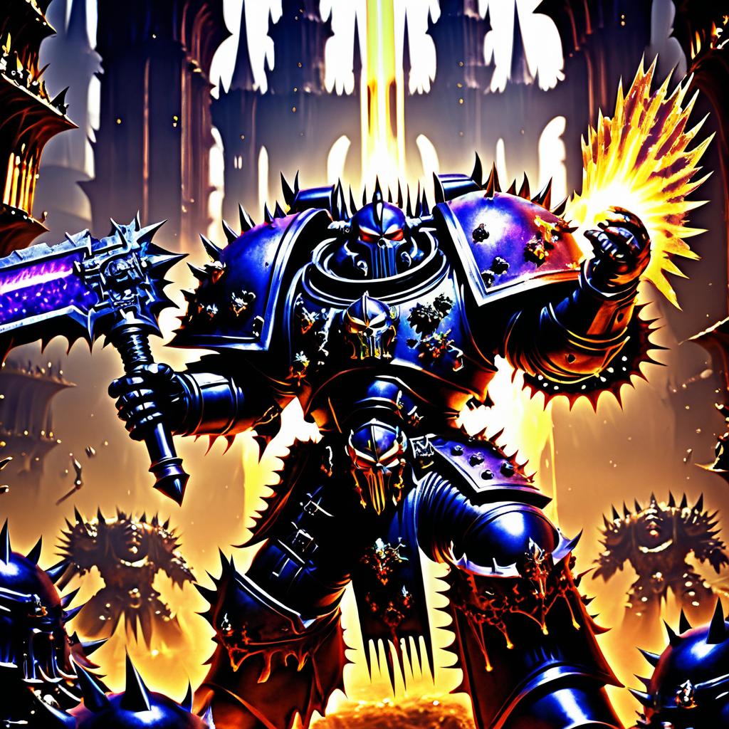 Chaos Space Marine in Daemon Citadel