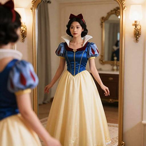 Magic Mirror Snow White Costume