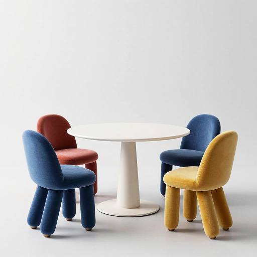 Futuristic AI-Designed Modern Furniture