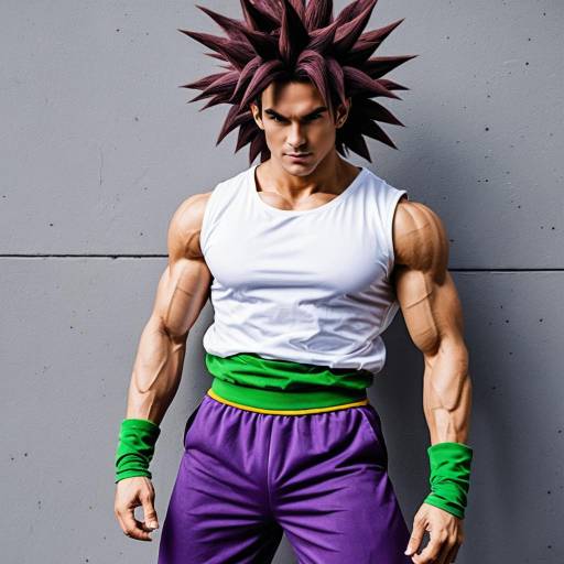 Epic Broly DBS Male Anime Costume