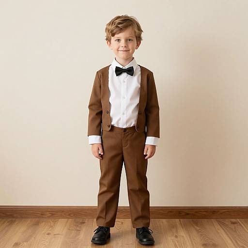 Kid in Premature Costume Outfit