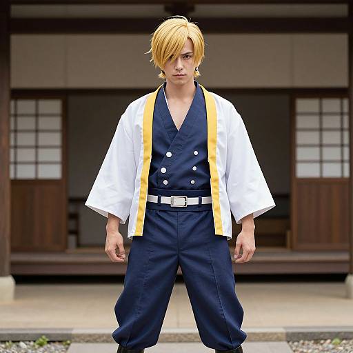 Sanji in Traditional Wano Outfit