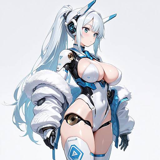 Ultra-Detailed Mecha Musume Girl