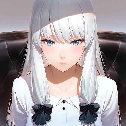 Illustration of Anzai romi, girls und panzer in the style of Sousou (sousouworks)