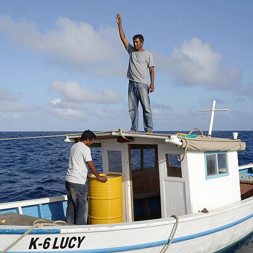 Fishing Adventures on a Bright Ocean