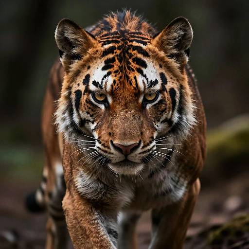 Hyperrealistic Fierce Bear Portrait