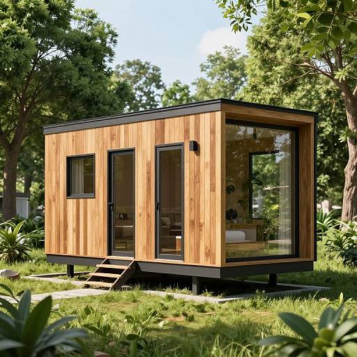 Modern Eco-Friendly Tiny House Views