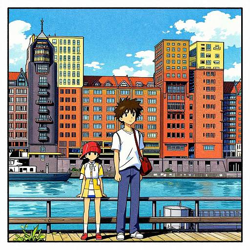 Homestuck & Shinkai Rotterdam Scene