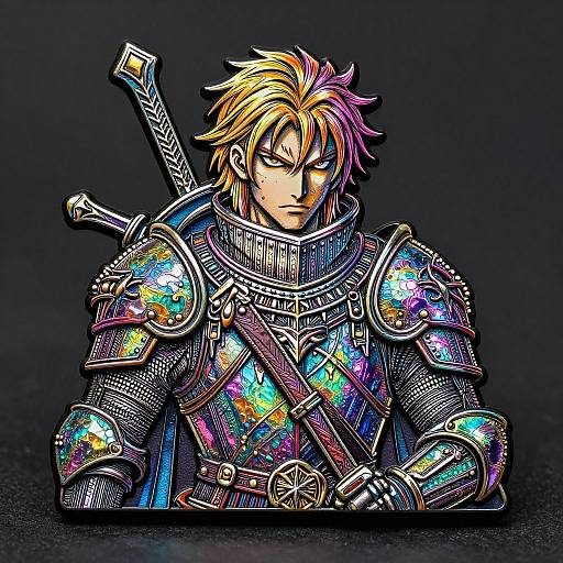 Vibrant Gothic Aven Skirmisher Trinket