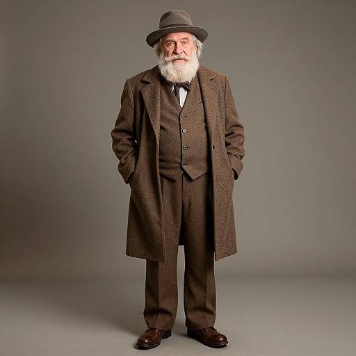 Vintage Grandpa Costume Full Body